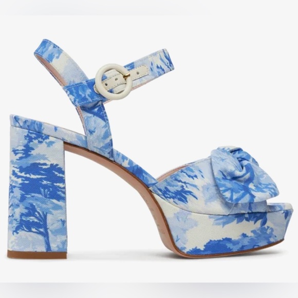 NEW TED BAKER HEMMINA PLATFORM HEELS SIZE 8 US/38 EU - Picture 3 of 6